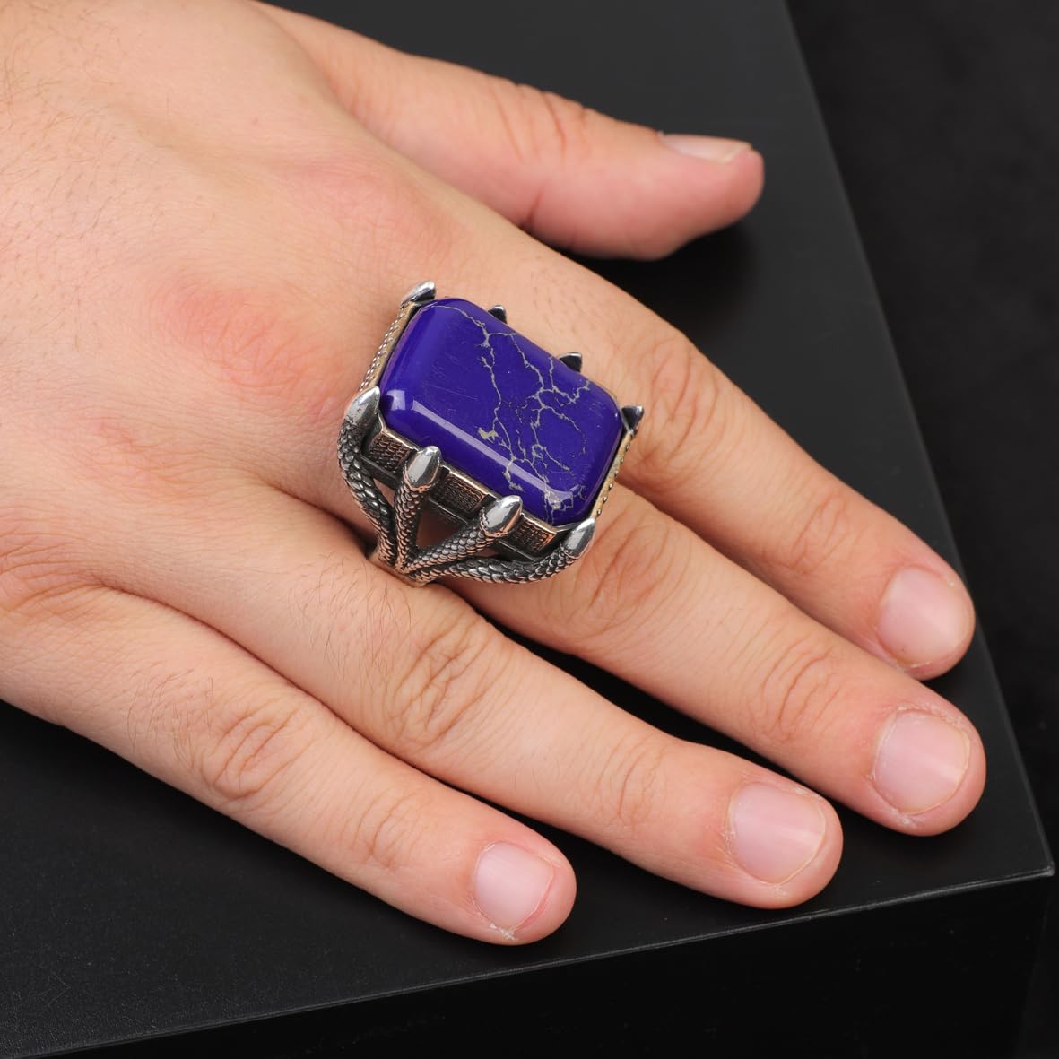 Lapis Lazuli Ring for Men
