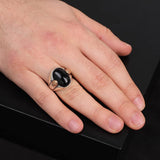 925K Sterling Silver Onyx Ring — image 6