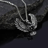 Sterling Silver Eagle Necklace for Men - Animal Jewelry - Complete with Men's Silver Chain - Birthday Gifts — image 2
