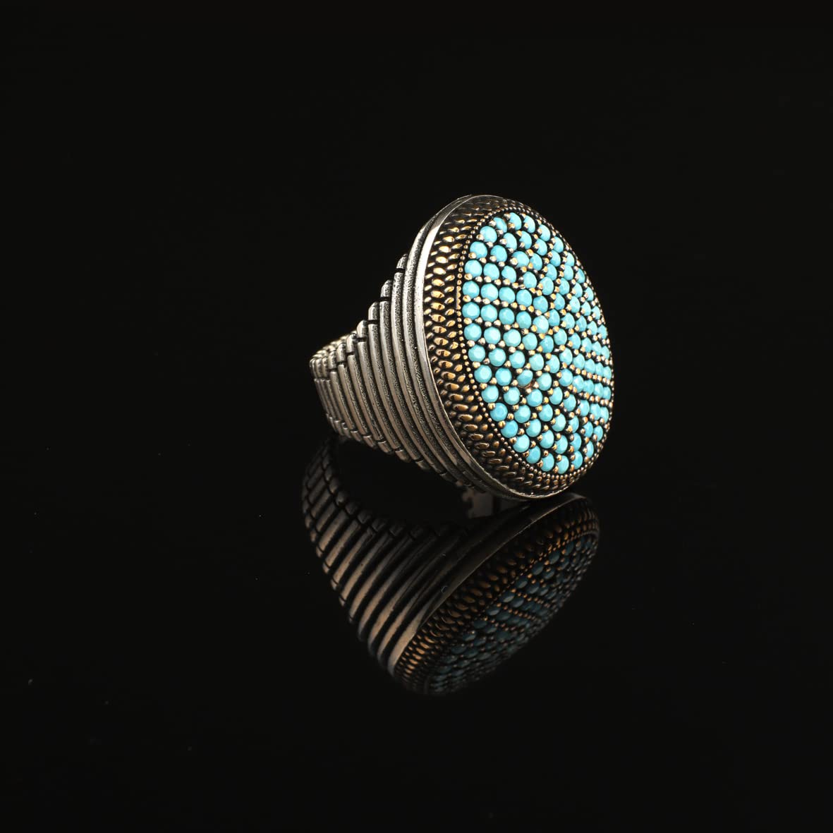 Mens Turquoise Ring