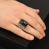 925K Sterling Silver Jade Ring — image 6