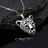Men's Sterling Silver Leopard Necklace - Animal Pendant - Complete with Men's Silver Chain - Birthday Gifts — image 2