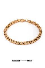 Gold Plated Hand Bracelet Men's Accessories Jewelry — image 2