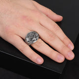 925K Sterling Silver Eagle Ring — image 6