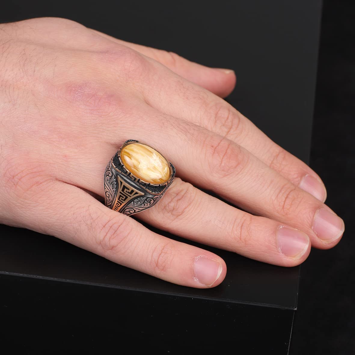 Mens Handmade Ring