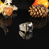 925K Sterling Silver Onyx Stone Ring — image 3