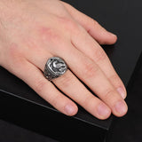 925K Sterling Silver Crow Ring — image 6