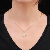 Sterling Silver Star Necklace with Zircon Stone for Women - Cute Star Necklace with Zircon Stone in Gold Plated Jewelry - Birthday Gifts for Women — image 3