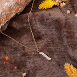 Gold Plated Necklace with Sterling Silver Chain - Dainty Gold Necklace for Aesthetic Appeal - Dainty Gold Necklace for Women - Birthday Gifts for Women — image 2