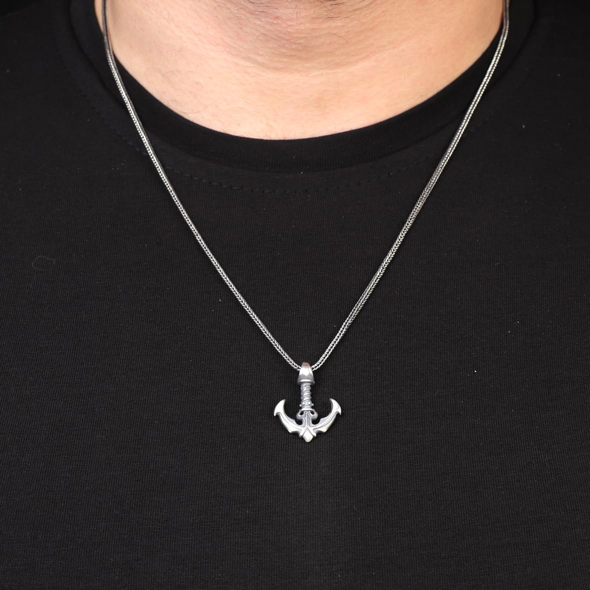 Ship Anchor Necklace