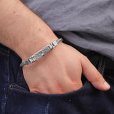 Mens Made to Order Chain Bracelet – Vintage Style in Sterling Silver — image 3
