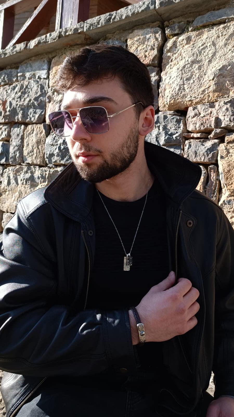 Men's Silver Plated Warrior Tag Curb Chain Personalized Necklace