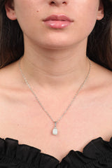 Sterling Silver 925 Gemstone Handmade Real Light Green Jade — image 2