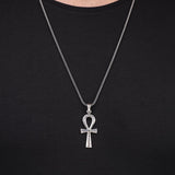 Sterling Silver Cross Necklace for Men - Sterling Silver Pendant with Men's Silver Chain - Birthday Gifts — image 3