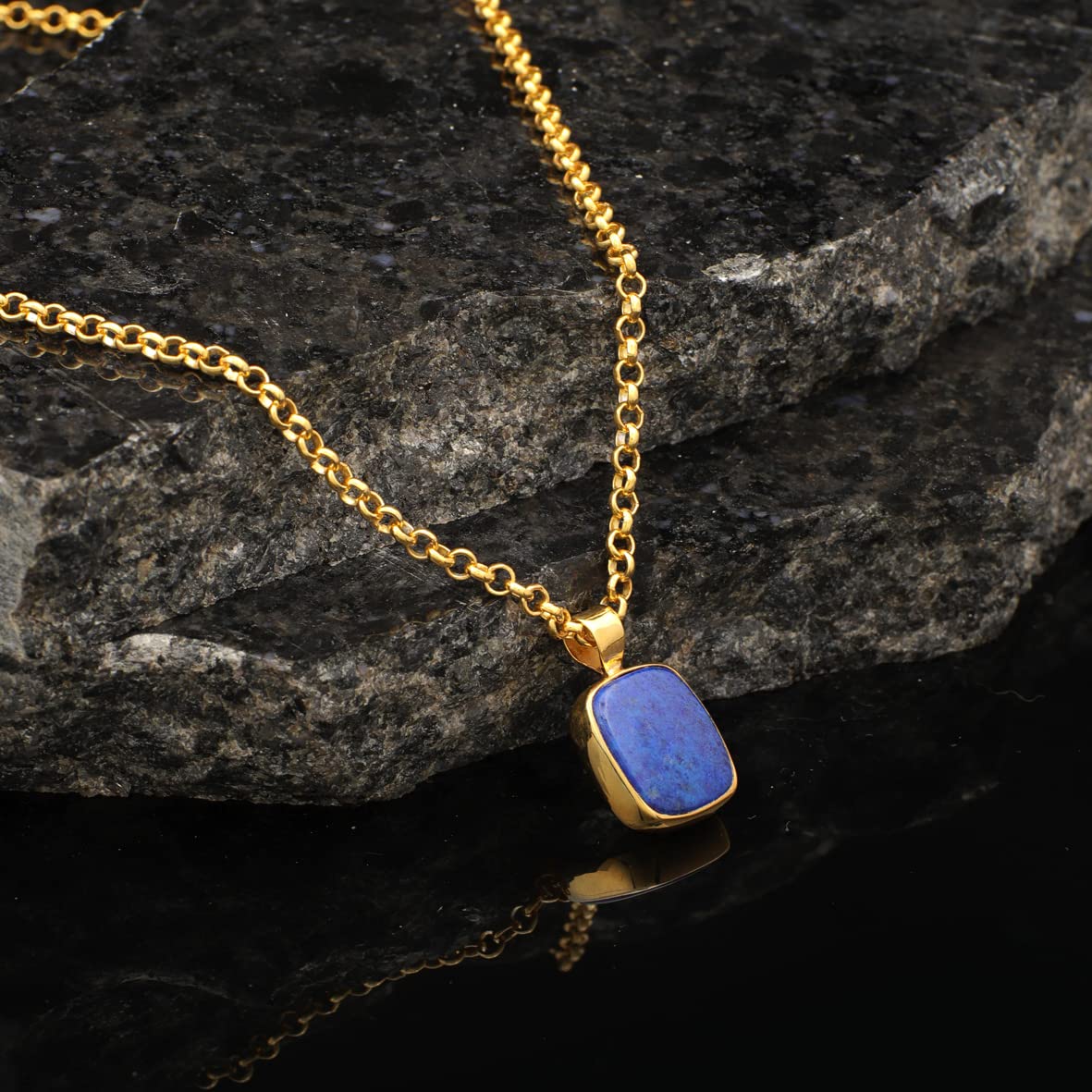 Mens Turquoise Necklace