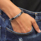 Handmade Men Leather Bracelet — image 3