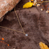 Sterling Silver Evil Eye Necklace for Women - Aesthetic Evil Eye Jewelry for Women - Gold Plated Silver Evil Eye Necklace - Birthday Gifts for Women — image 2