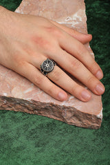 Silver Plated Anchor Ring — image 2