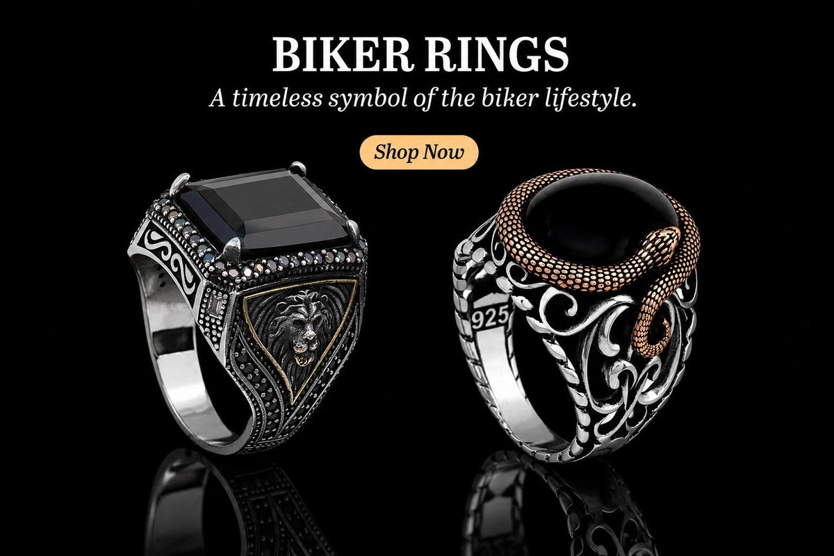 Wrap your passion around your finger — biker rings
